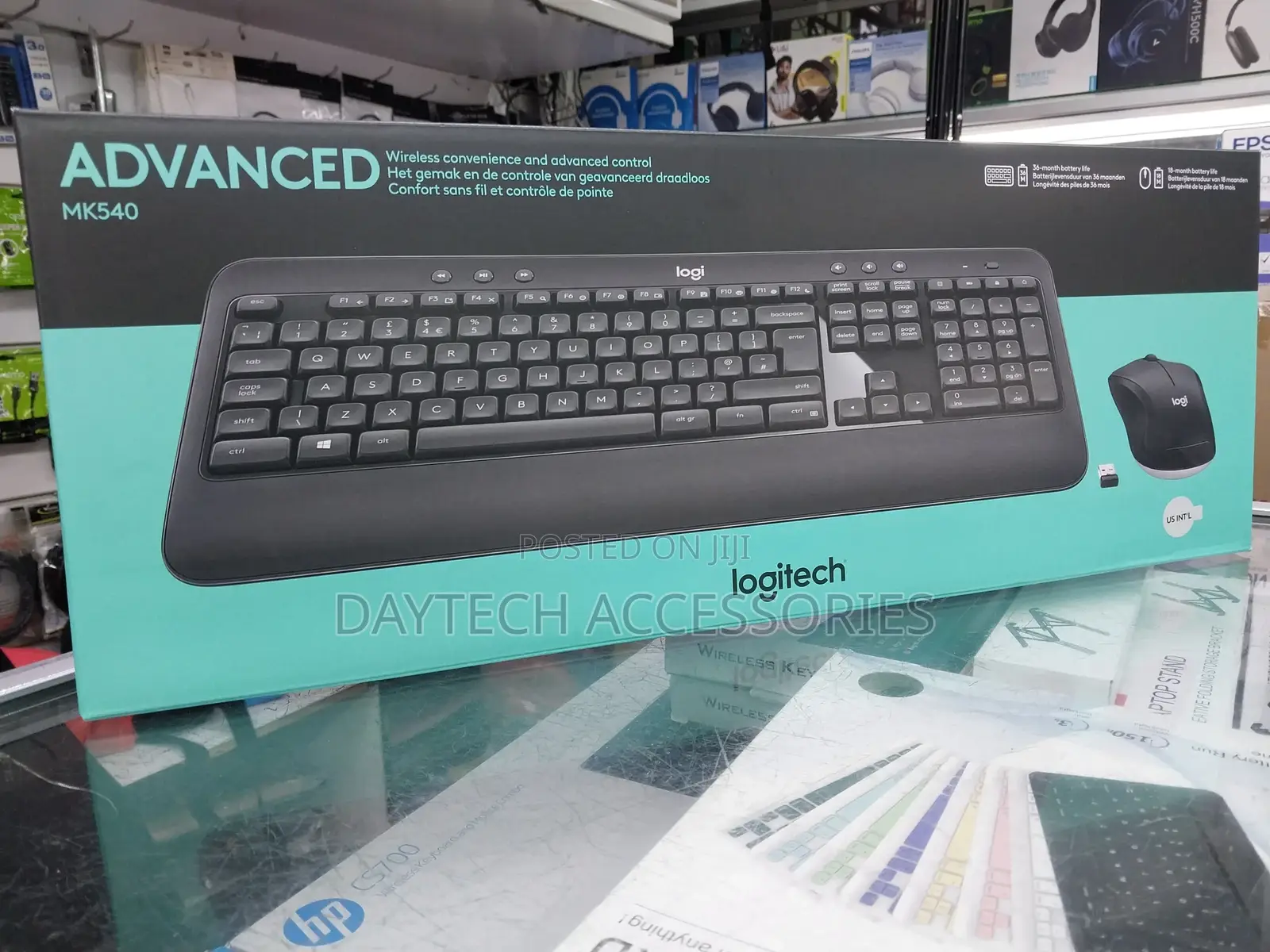Logitech Mk540 Advanced Wireless Keyboard and Mouse Combo