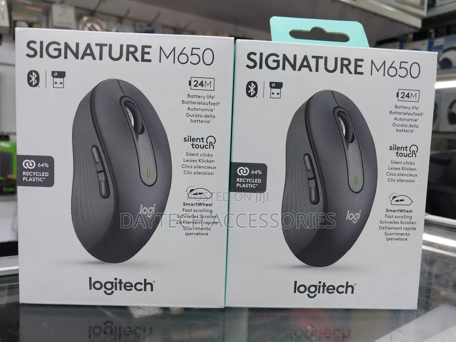 Mouse / Logitech M650 Wireless Mouse / Bt and Usb Receiver