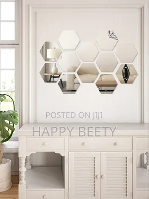 Hexagonal Wall Stickers ( 12pcs Set)