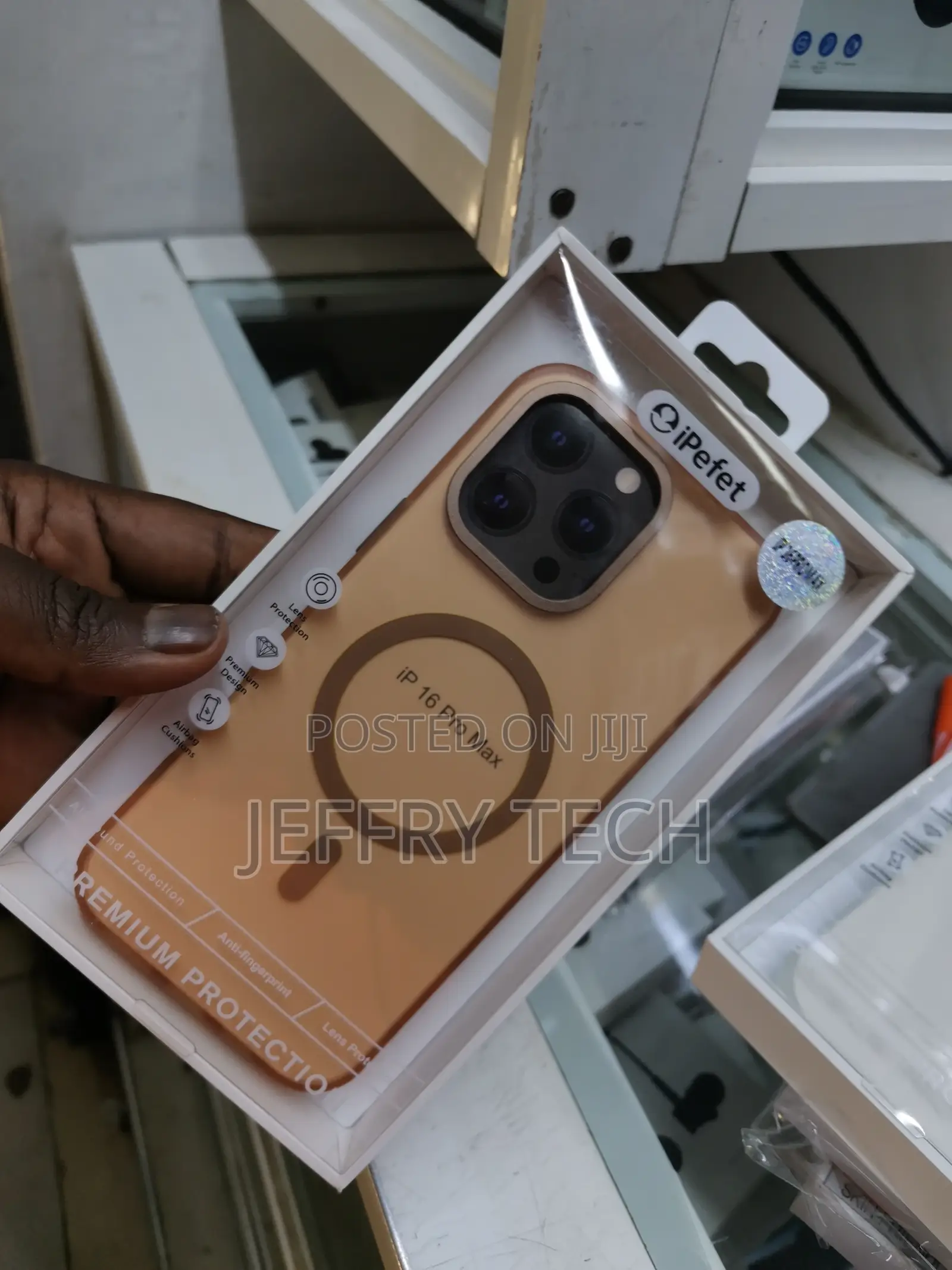 Fonefunshop Compatible With iPhone 16 Pm Smart Charging Case