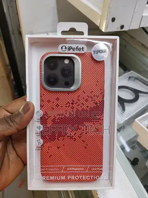iPhone Matte Cover, Lens Protection (Orange, iPhone16promax