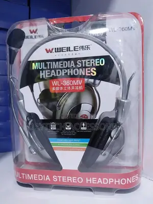 Weile Wl-360mv Wired Stereo Headset With Microphone
