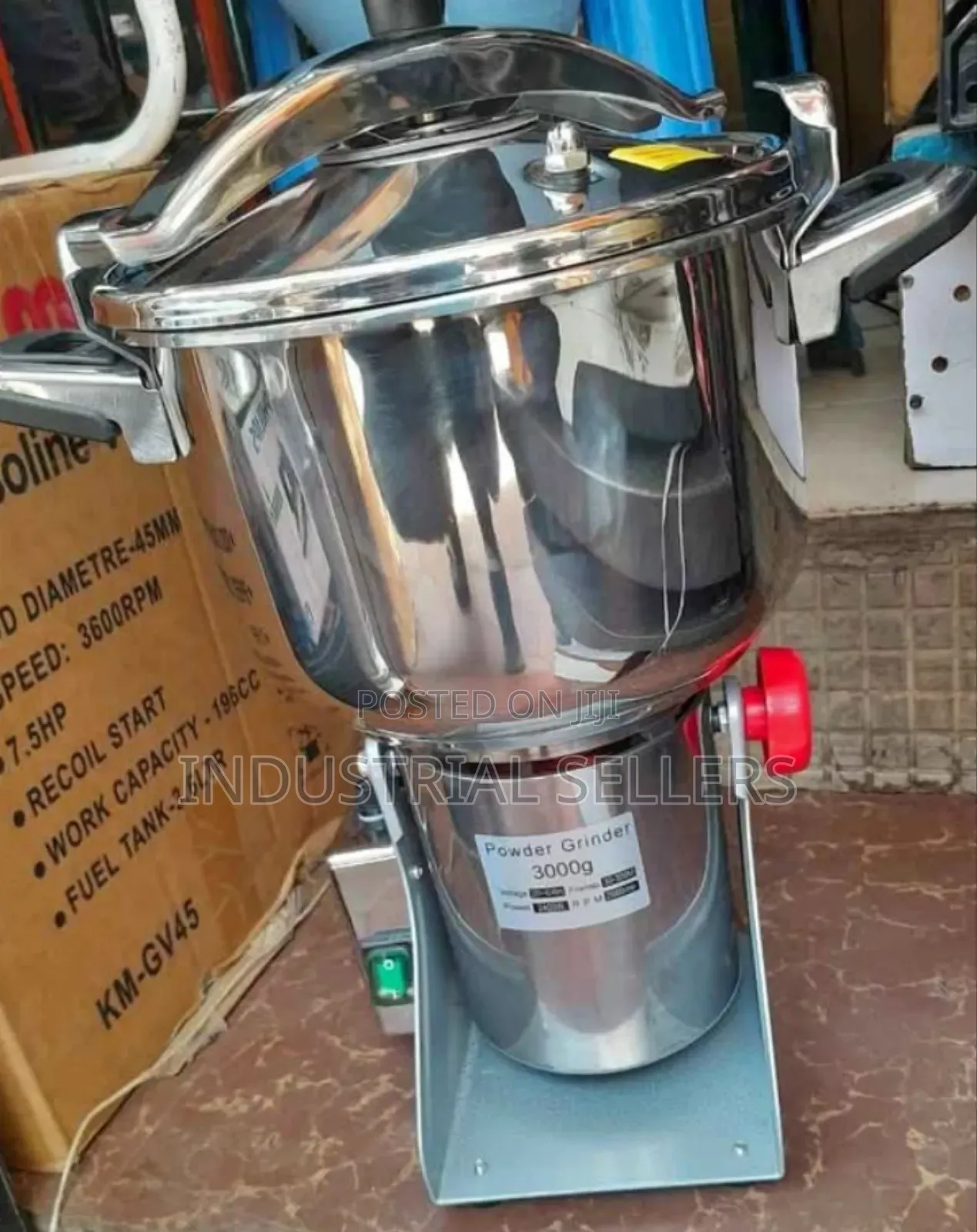 Electric 3000g Powder Grinder