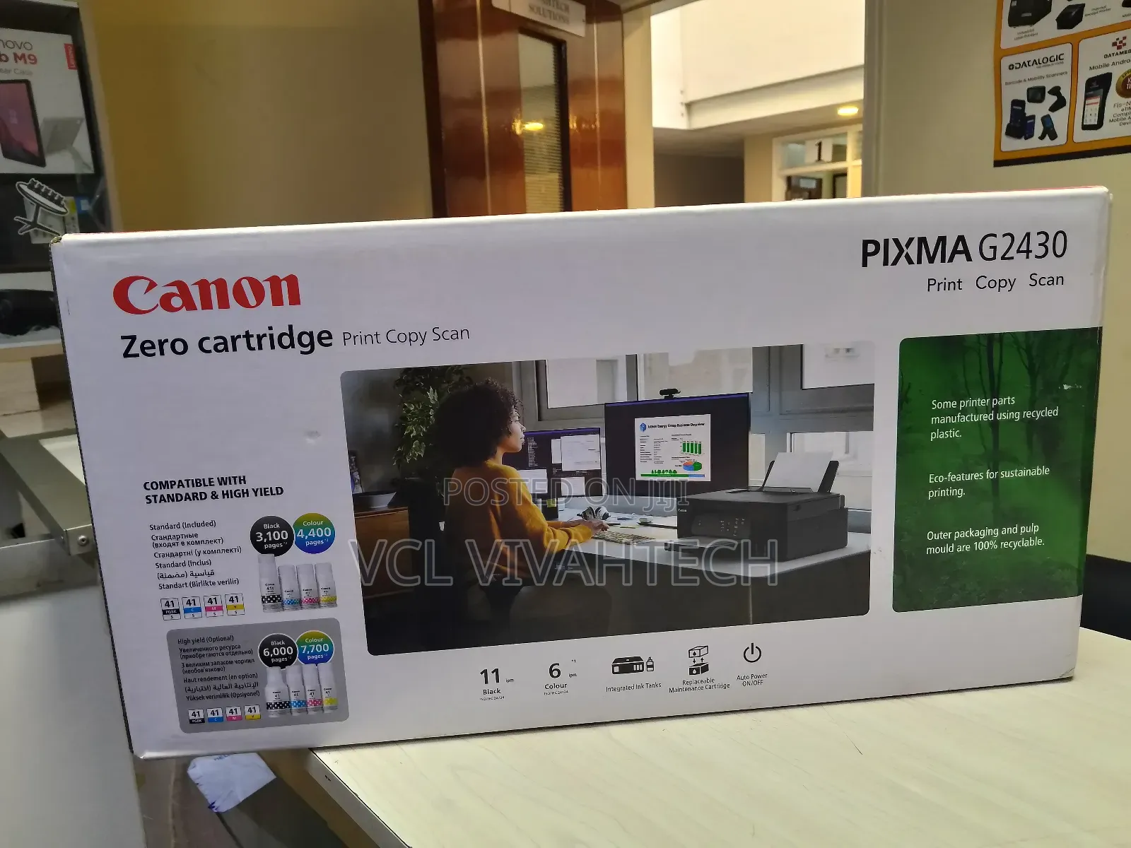 Canon G2430 Print Copy Scan Printer