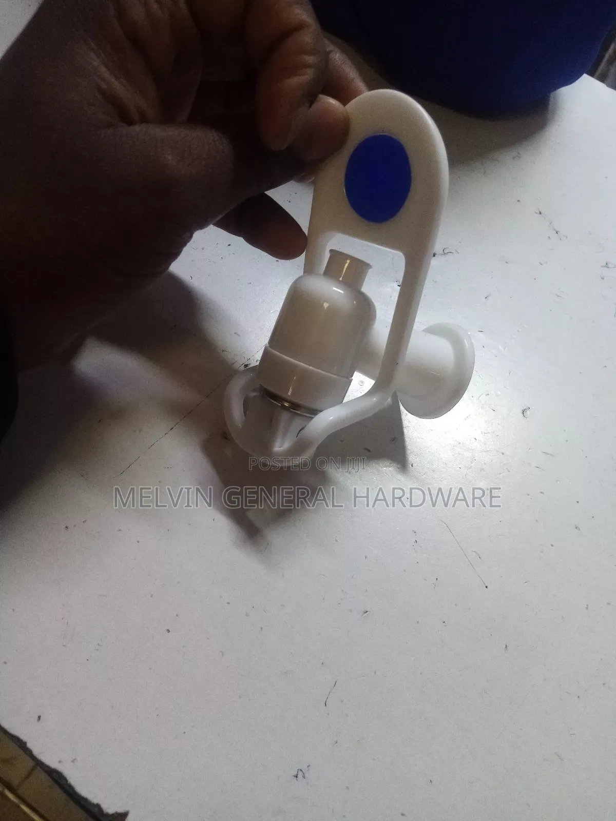 Blue Dispenser Tap