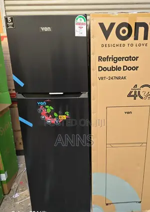 Von 247 Litres 2 Door No Frost Refrigerator
