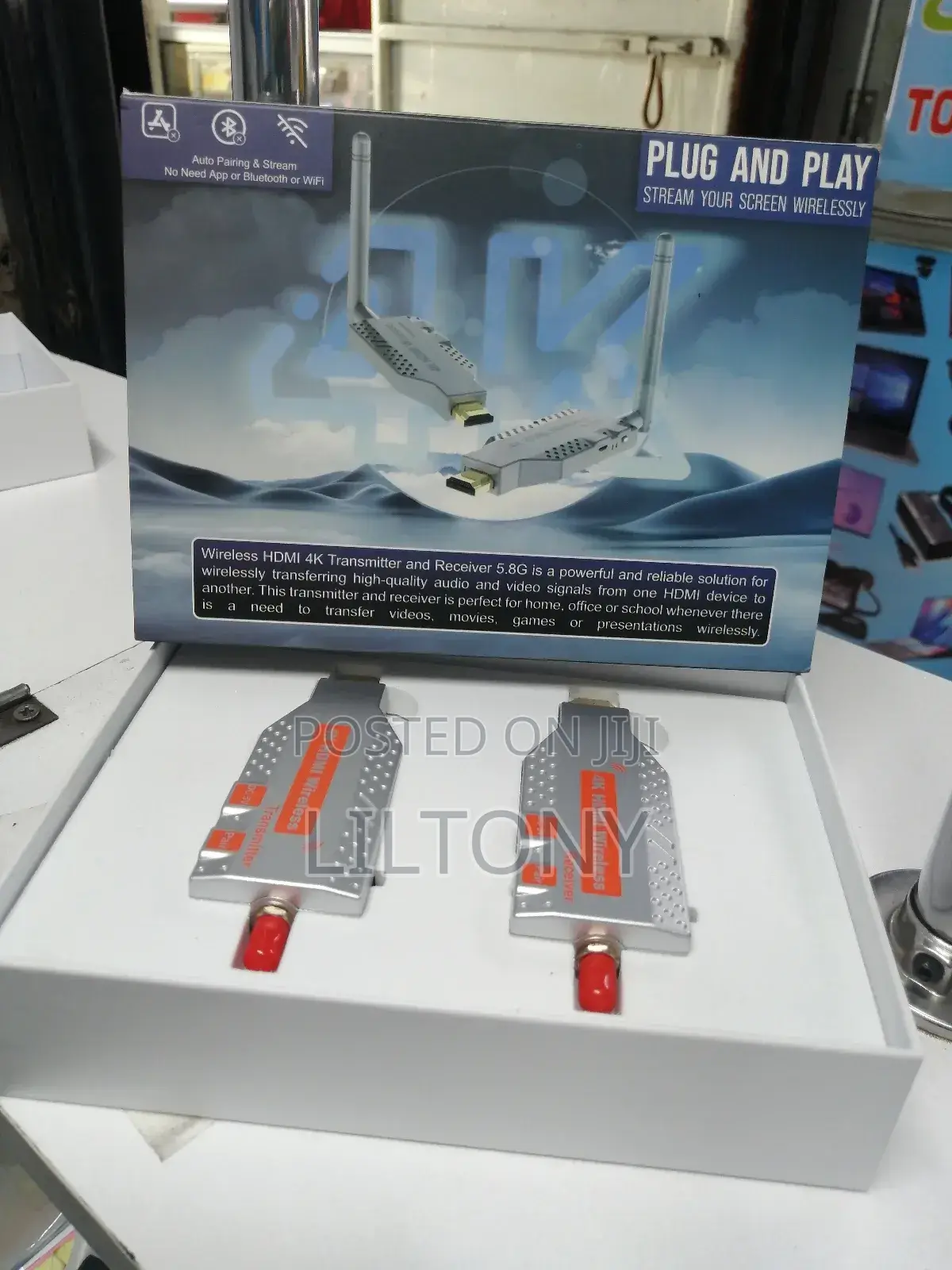 Plug and Play 150M Wireless Hdmi Extender