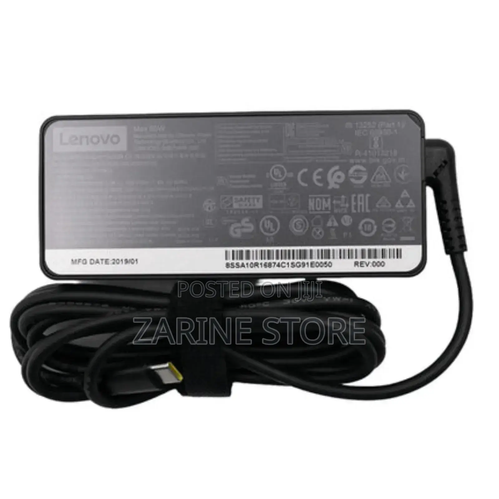 Complete Lenovo Laptop Charger USB C Power Adapter 65W