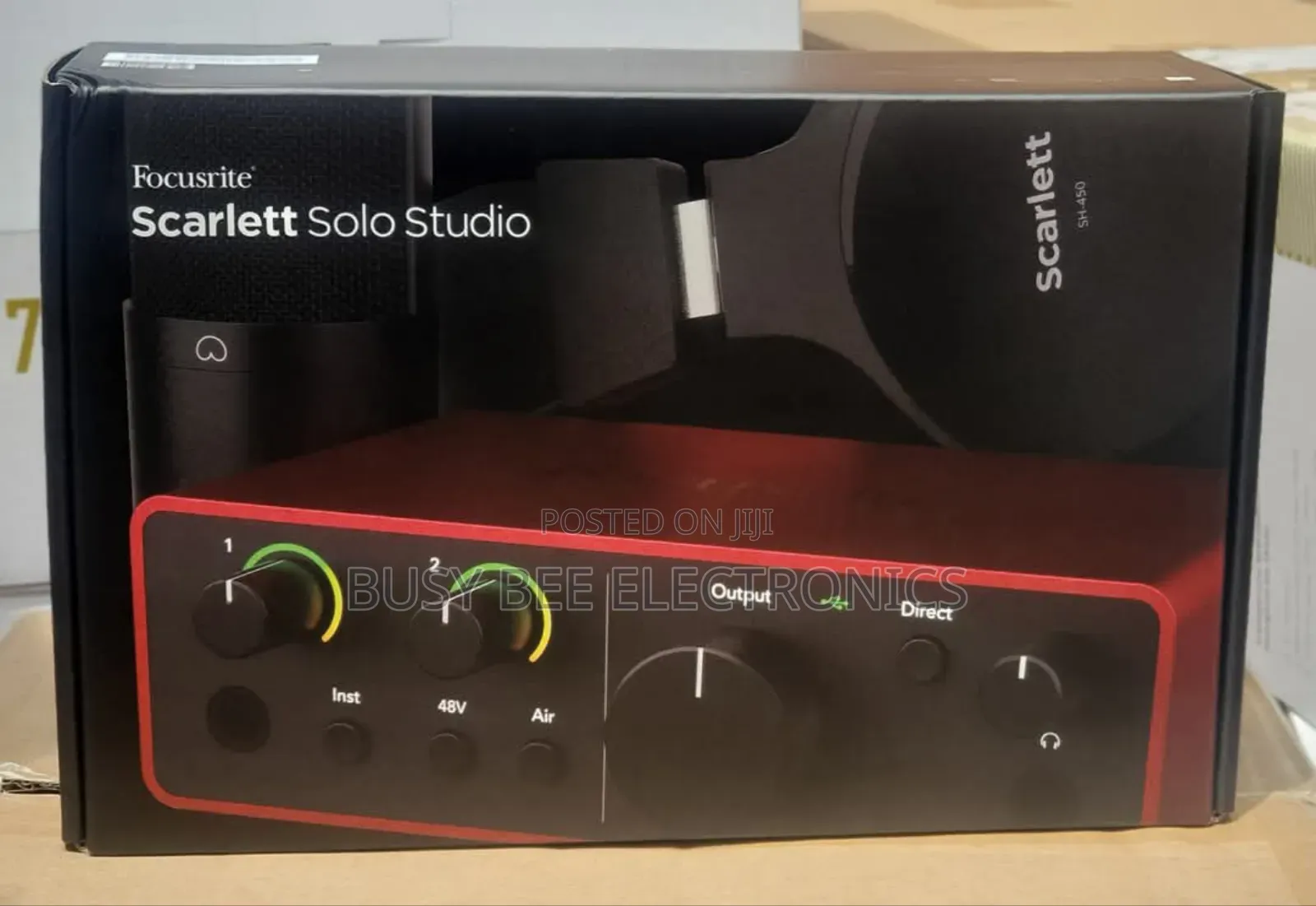 Focusrite Scarlett Solo Studio 3rd Gen Usb Audio