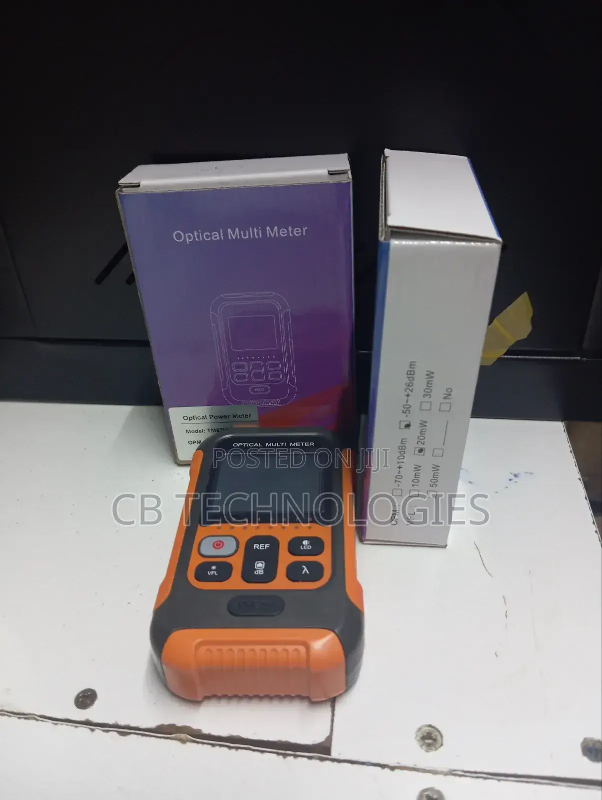 Optical Multimeter With Visual Fault Locator