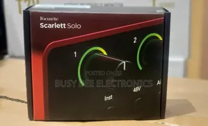 Focusrite Scarlett Solo USB Audio Interface (4th Generation)