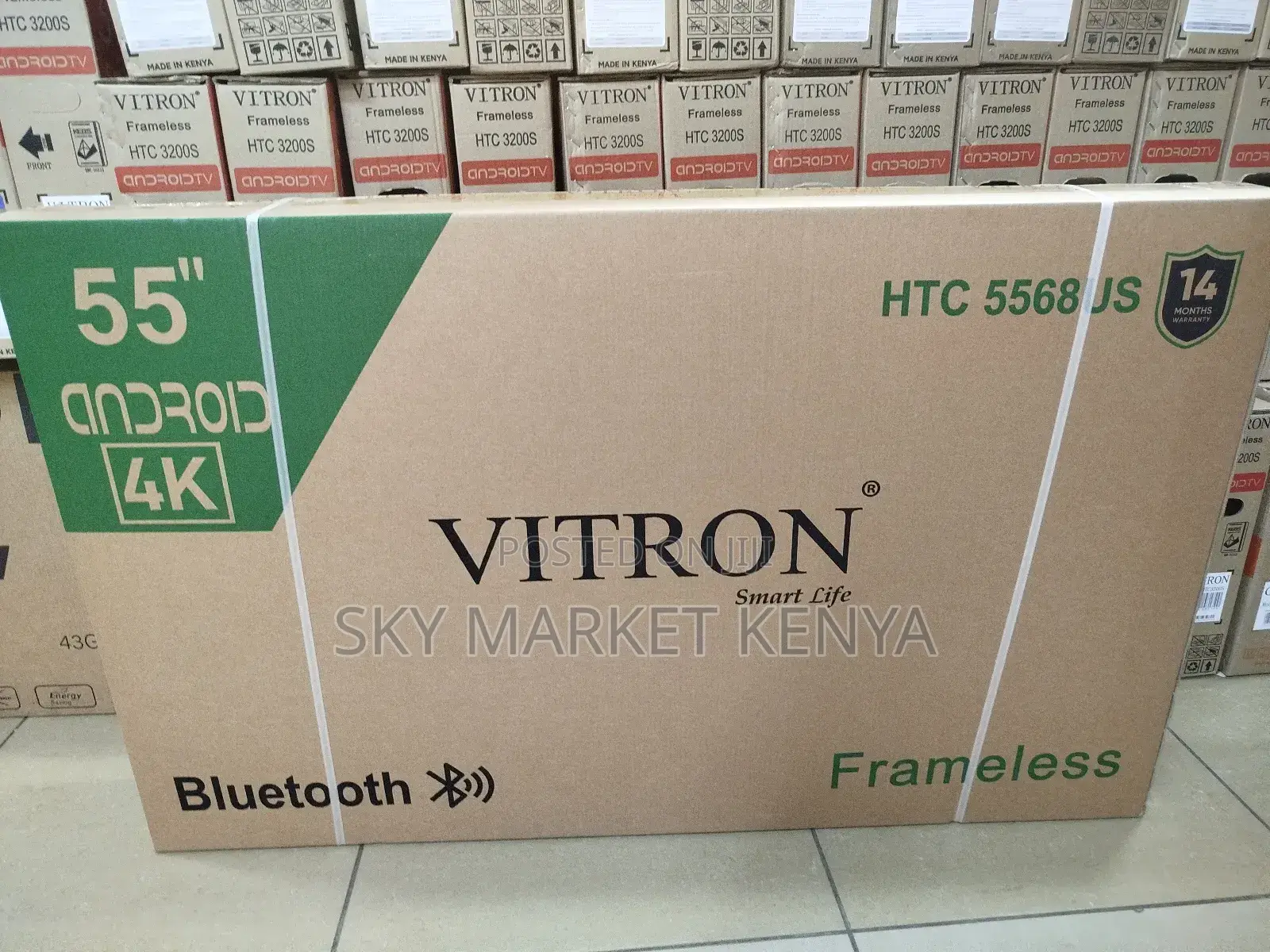 Vitron 55" Smart Android Tv