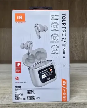 JBL Tour Pro 2 True Wireless Noise Cancelling Earbuds