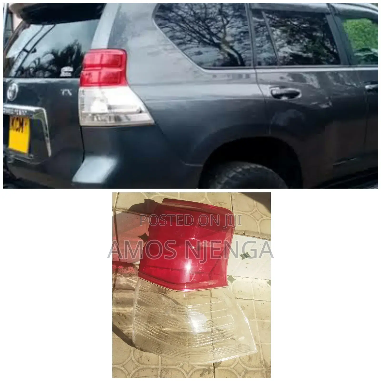 Landcruiser Prado 150 Tail Light Lens