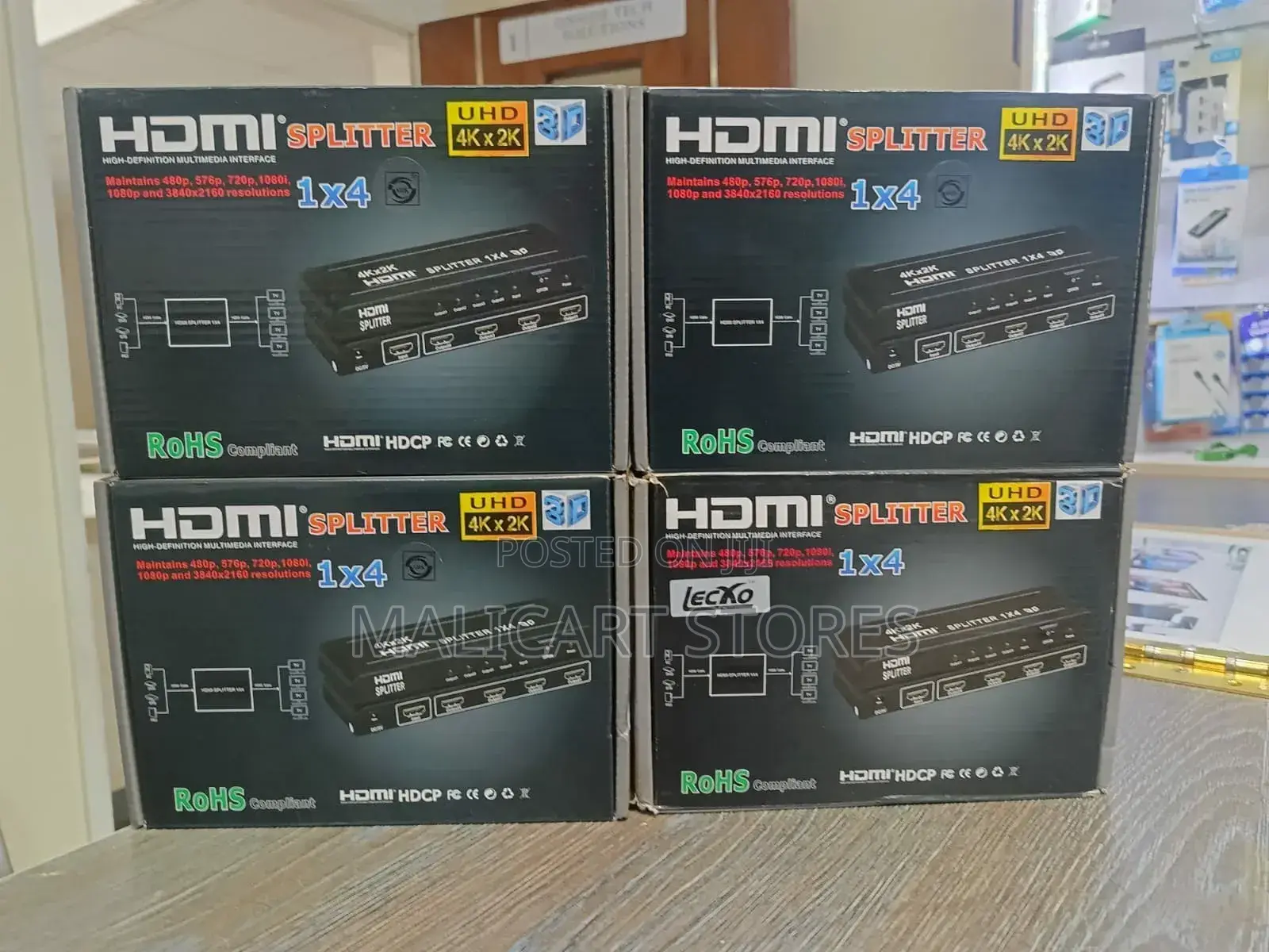 4 Port HDMI Splitter