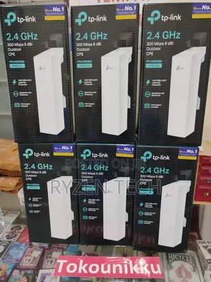 Tp-Link Cpe210 2.4ghz 300mbps 9dbi Outdoor Cpe