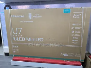 Hisense 65U7N 65 Inch Mini-Led ULED TV Smart 144hz