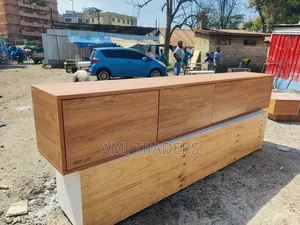 Natural 8ft Floating Tv Stand
