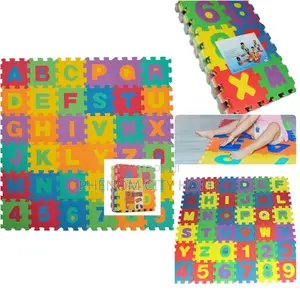 Alphabet and Puzzle Play Mat