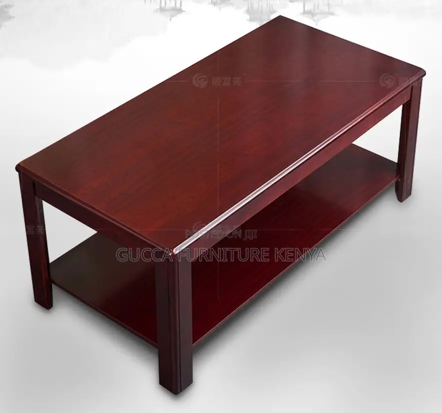 Coffee Tables: Rectangle Mahogany Casual Solid Coffee Table