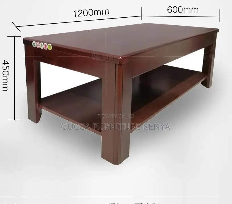 Coffee Tables: Rectangle Mahogany Casual Solid Coffee Table