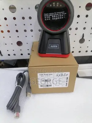 2025 Original XB-8602 2D Barcode Scanner Table Mount,Round