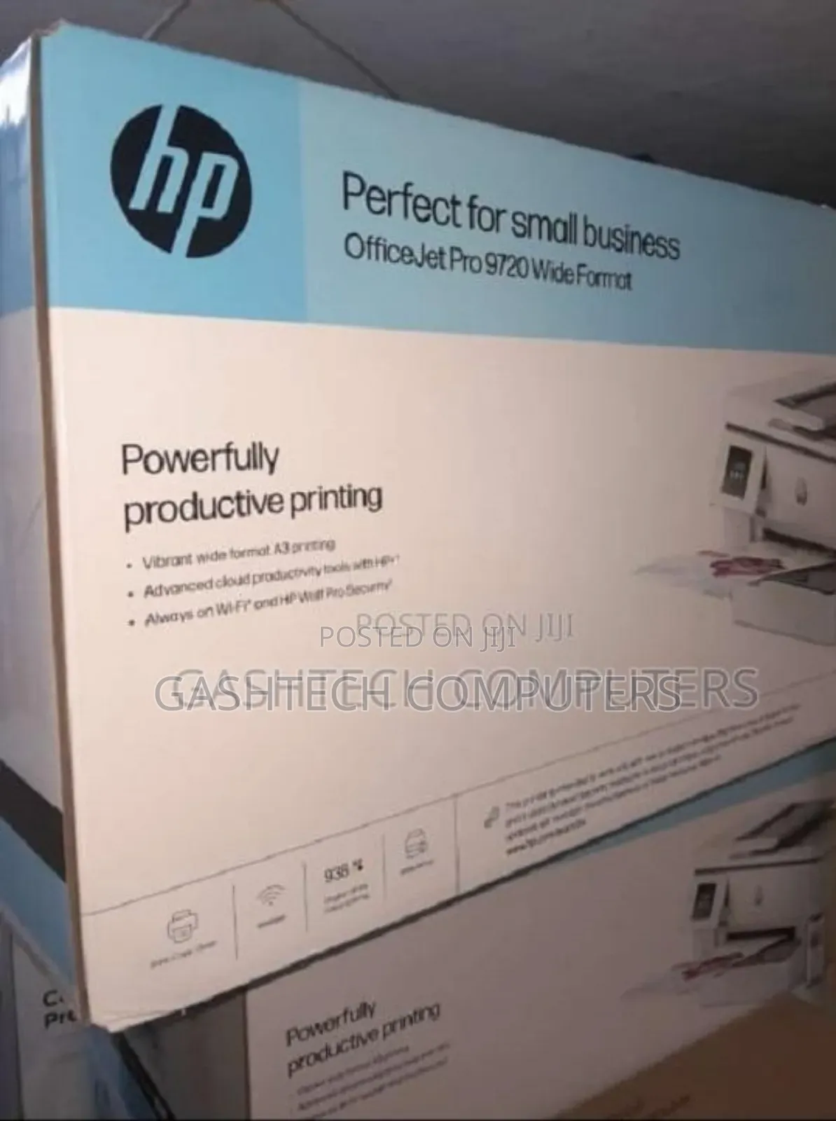 HP Officejet Pro 9720 Print, Copy, Scan Wide Format Printer