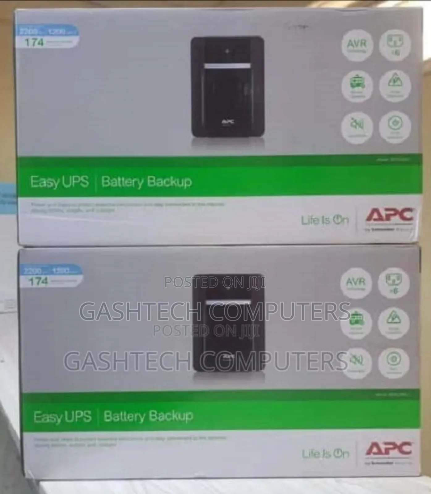 Apc Easy Ups 2200va 230v Avr Iec Sockets Bvx2200li
