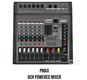 Pmax 6CH Powered Mixer