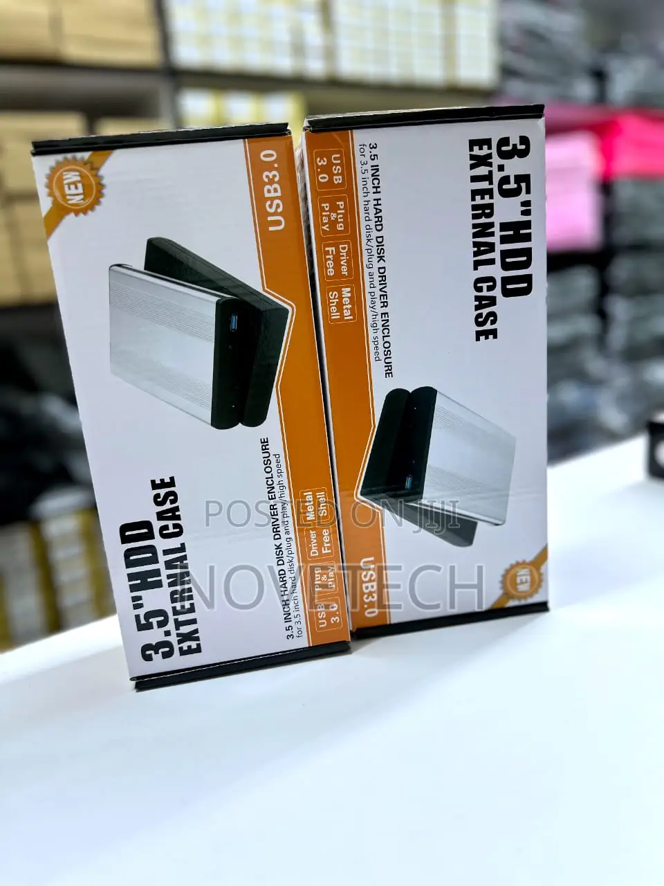 3.5 Inch Hard Disk Drive External USB 3.0 Enclosure Case