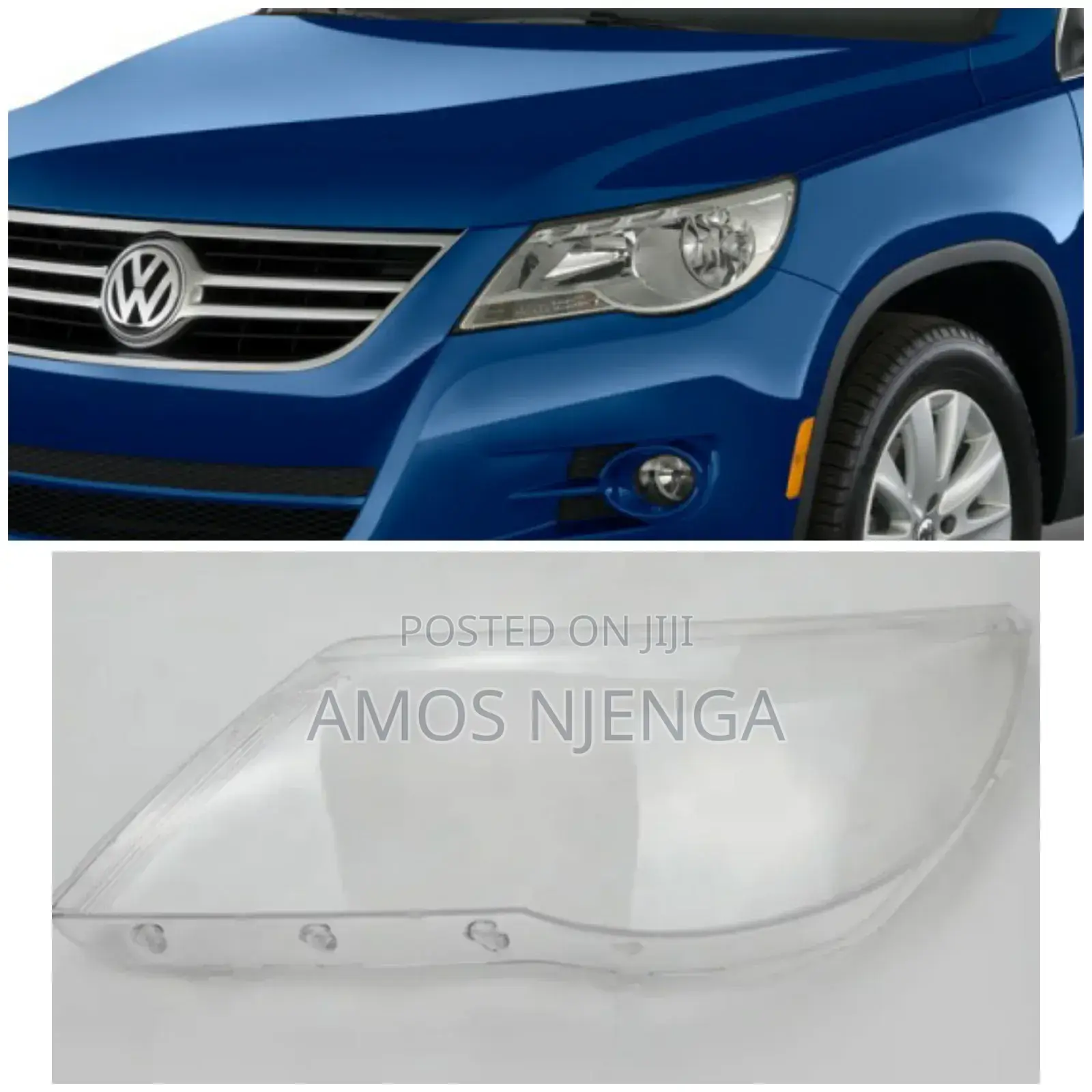 Tiguan 2009-2012 Headlight Lens