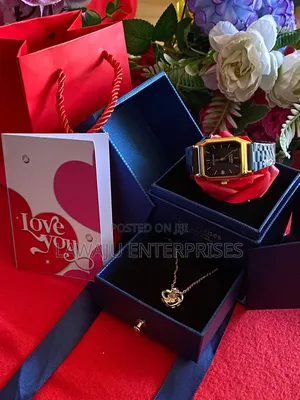 Valentine's Gift for Her With Black Watch