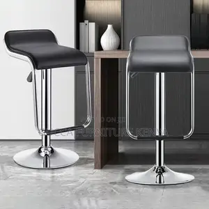 Home Chairs: Dark Gray Rawhide Riding Seat Pub Stool