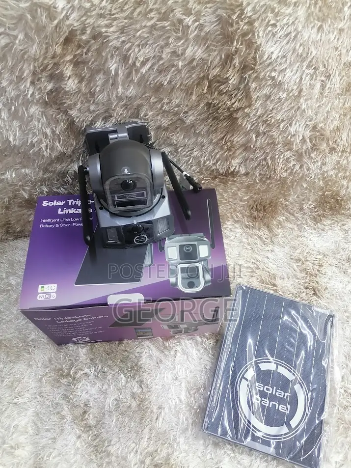 Premax 
Triple Lens 4g Solar PTZ Camera