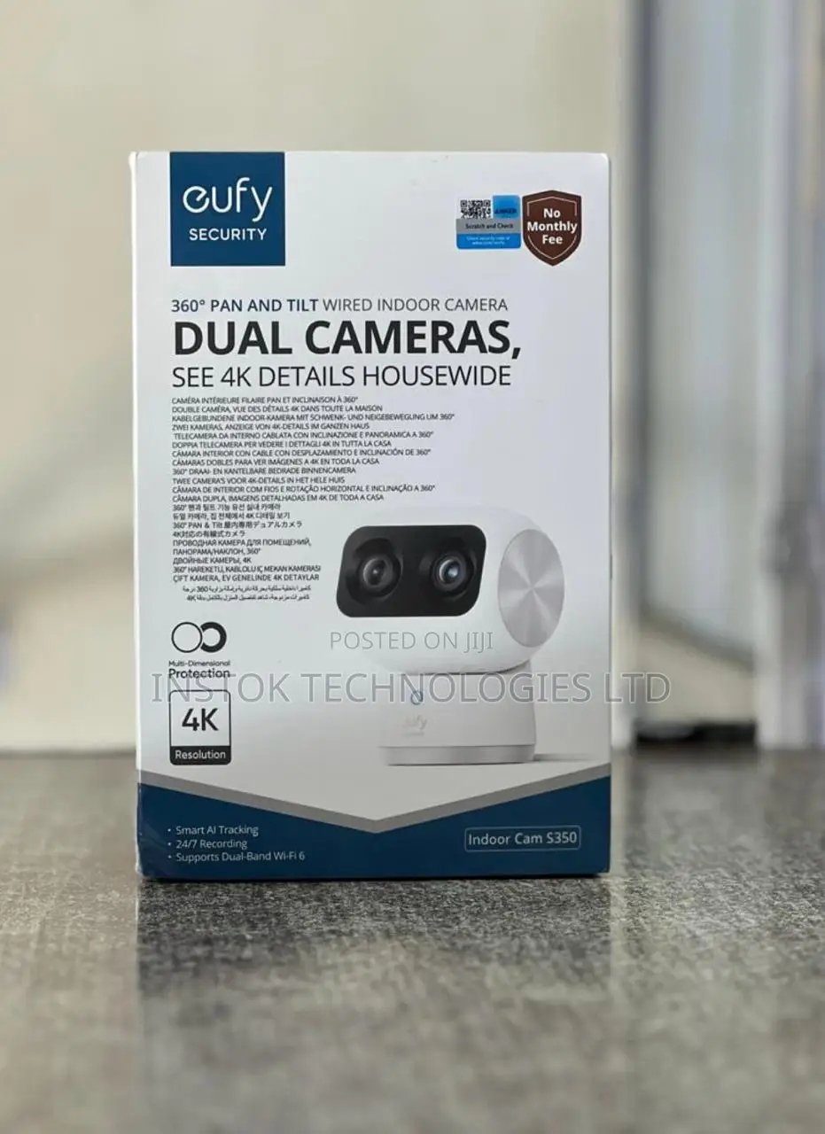 Eufy Security Indoor Cam S350 Dual Cameras