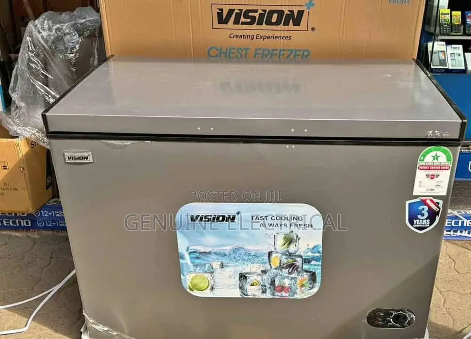 Brand New Vision 300litres Deep Freezer