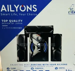 AILYONS 3.1CH Subwoofer Home Bluetooth Speaker Woofer