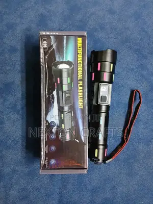 Metallic Flashlight Torch