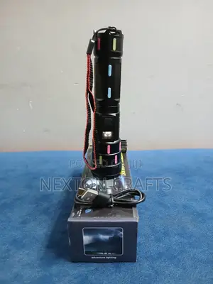 Metallic Flashlight Torch