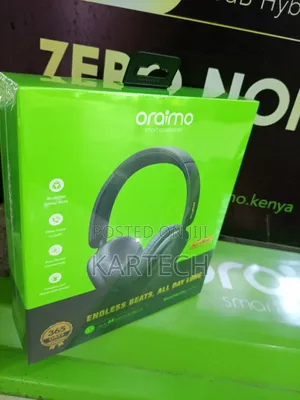 Oraimo Boompop Lite Ohp-317 65hrs Headphone Speed Black