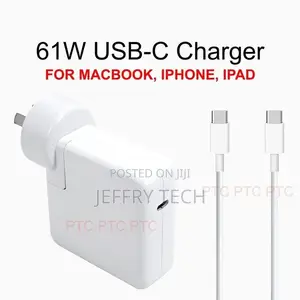 Replacement Charger for Apple Macbook Pr 61W With USB Type-C