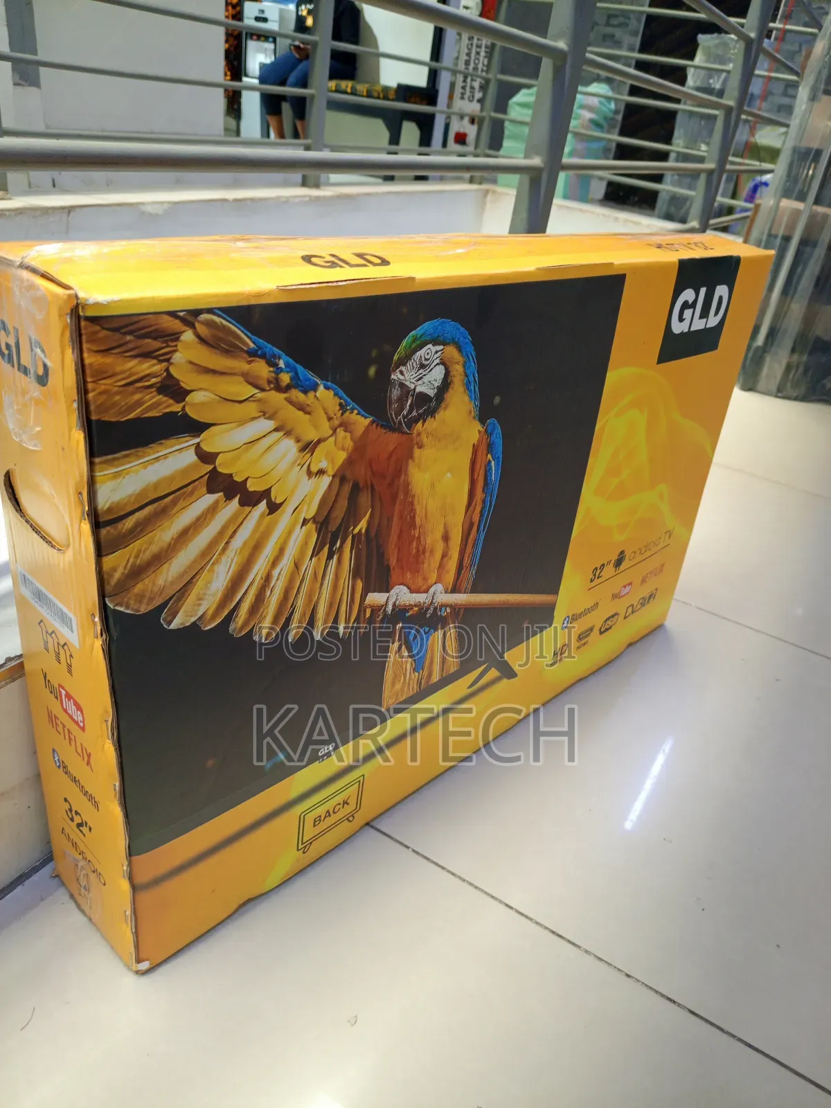 GLD 32 Inch Smart Android Tv Frameless With Bluetooth,
