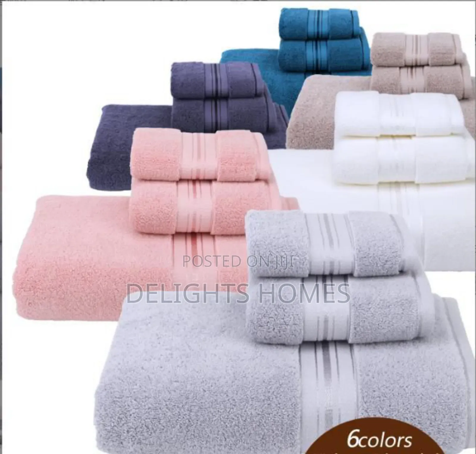 Egyptian Cotton Towel Set(Ca)