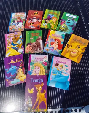 12 Copies of Disney Story Books for Kids