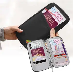 Multifunctional Travel Passport and Document Organizer