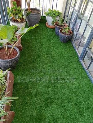 Balcony Flower Area Artificial Green Grass Carpet