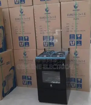 Euroken 3+1 Standing Cooker 50 by 55 With Electric Oven