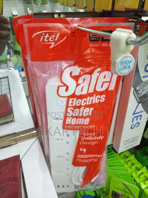 Itel 4 Way Extensions, Usb Charging Ports 3m , 13amps