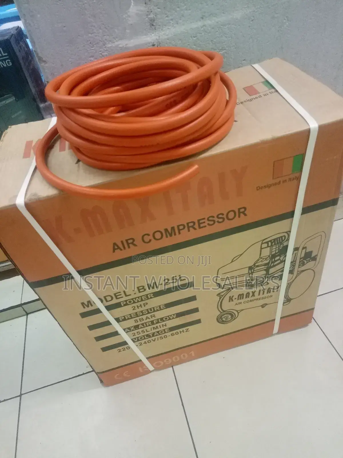 Air Compressor and Pipe