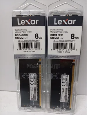 Lexar Desktop Ram 8gb Ddr4-3200mhz